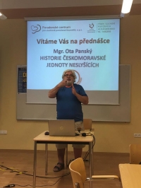 Fotografie alba TSP 2018 - Přednáška Mgr. Oty Panského o historii ČMJN - 12.9.2018 v Kroměříži